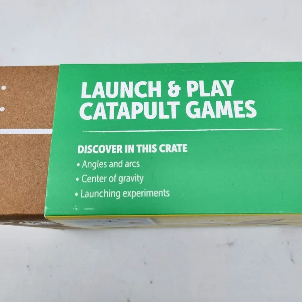 NEW KiwiCo Launch & Play Catapult Games STEM Science Kit Set Physics Launcher Ki